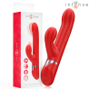 LELE VIBRADOR MULTIFUNCIÓN ROTATORIO &amp; OSCILACIÓN &amp; ESTIMULACIÓN ROJO