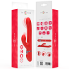 LELE VIBRADOR MULTIFUNCIÓN ROTATORIO &amp; OSCILACIÓN &amp; ESTIMULACIÓN ROJO