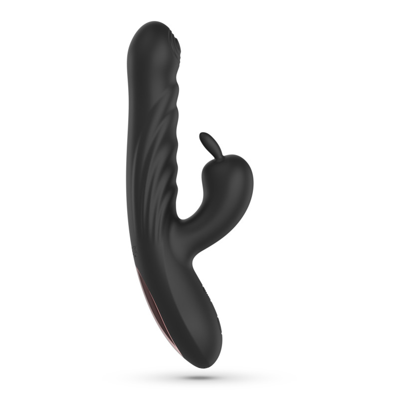 Lapin conejo vibrador estilizado negro