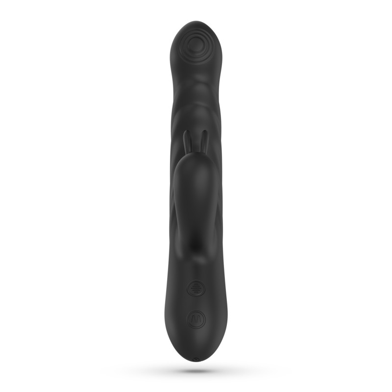 Lapin conejo vibrador estilizado negro