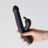 Lapin conejo vibrador estilizado negro