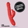 Lapin conejo vibrador estilizado
