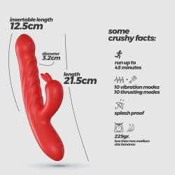 Lapin conejo vibrador estilizado
