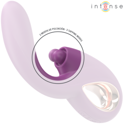 LALI VIBRADOR PUNTO G MULTIFUNCIÓN ESTIMULACIÓN &amp; EMPUJE &amp; VIBRACIÓN MORADO