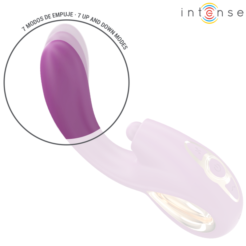 LALI VIBRADOR PUNTO G MULTIFUNCIÓN ESTIMULACIÓN & EMPUJE VIBRACIÓN MORADO