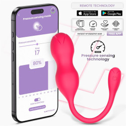 Kyra Entrenador de Suelo Pélvico con Sensor de Presión y App Rosa