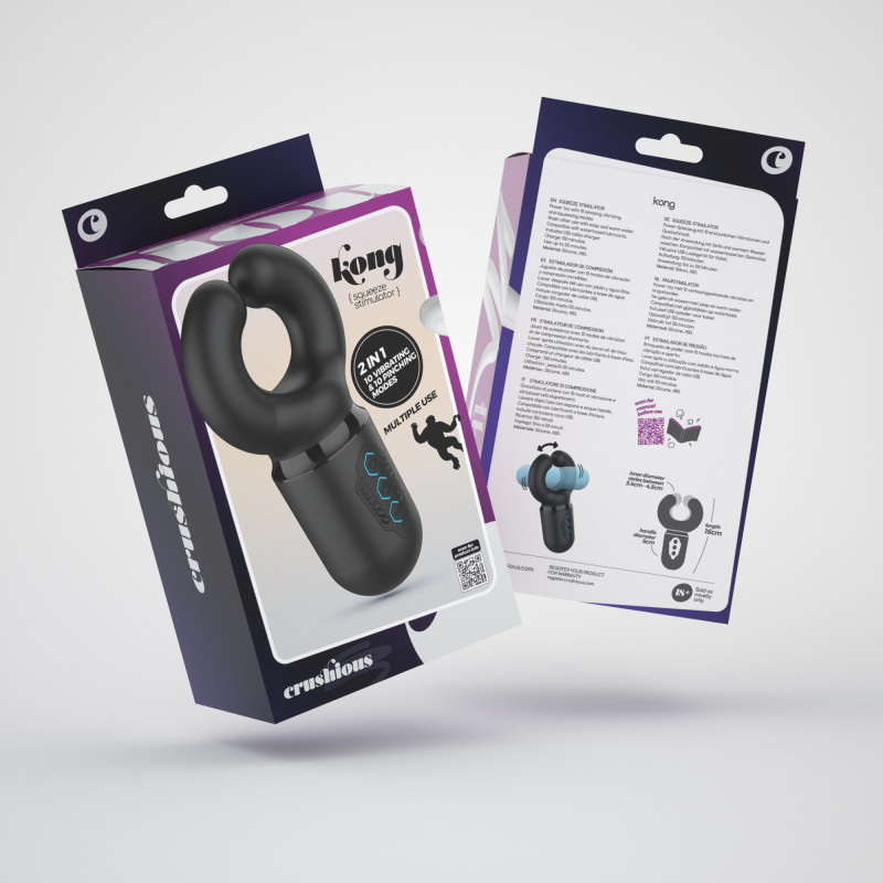 Kong estimulador de presión