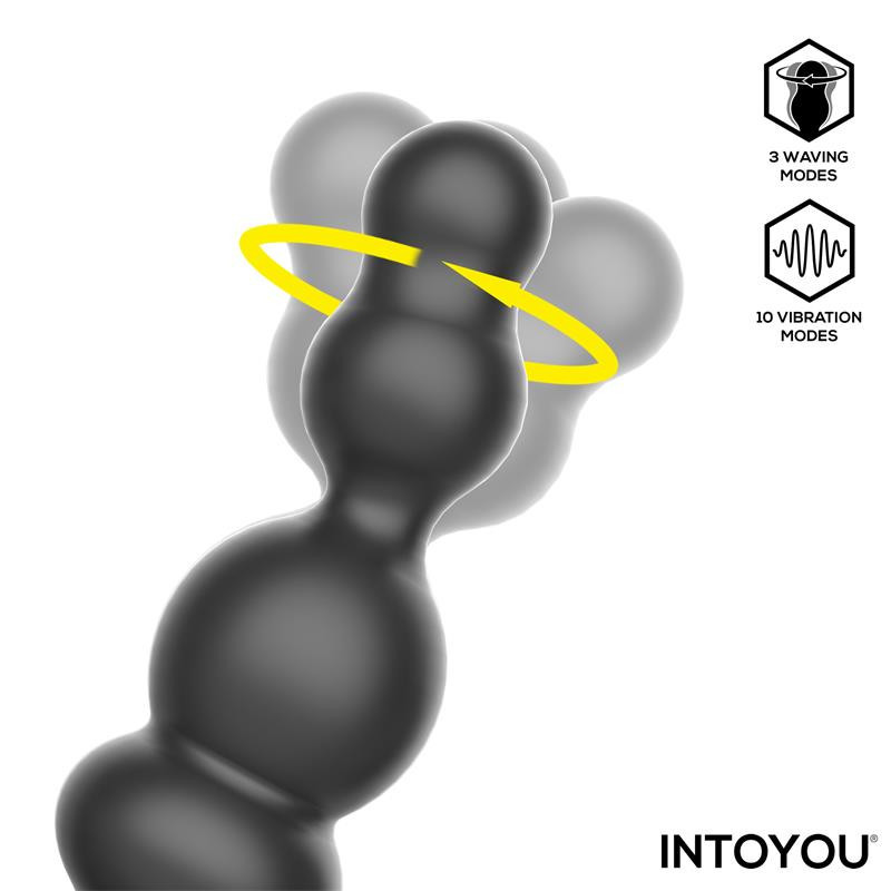 Klark Plug Anal Oscilante con Vibración y Mando a Distancia