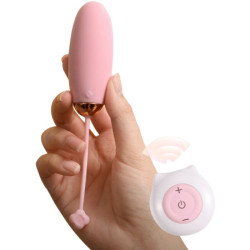 Kitty fun huevo vibrador control remoto rosa