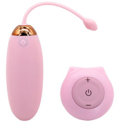Kitty fun huevo vibrador control remoto rosa