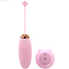 Kitty fun huevo vibrador control remoto rosa