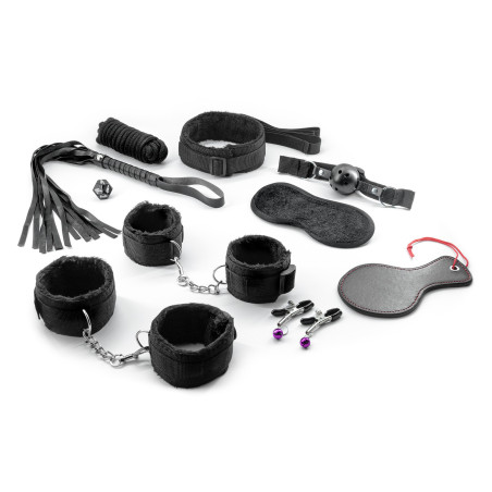 Kit bondage master & cummander con 11 piezas