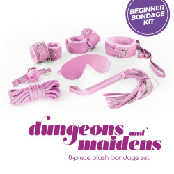 Kit bdsm dungeons & maidens rosa