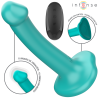 KATIE VIBRADOR CON VENTOSA 10 VIBRACIONES AZUL OSCURO CONTROL REMOTO