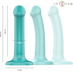 KATIE VIBRADOR CON VENTOSA 10 VIBRACIONES AZUL OSCURO CONTROL REMOTO
