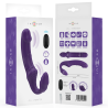 JILL VIBRADOR DOBLE 20 CM VIOLETA CONTROL REMOTO