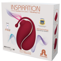 Inspiration Succionador + Huevo Vibrador con App