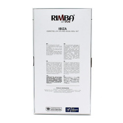 Ibiza Bolas Kegel con Control Remoto y Estimulador Negro