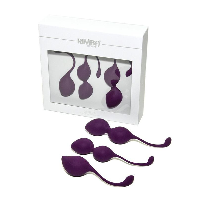 Geneva Set de 3 Bolas Kegel Purpura