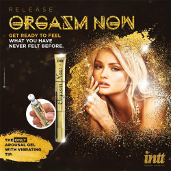 Gel Sensibilizante con Punta Vibradora Orgasm Now 15 ml INTT