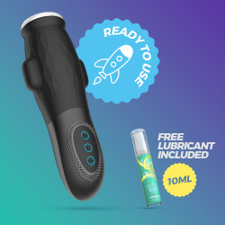 Gargantua masturbador con funda extraíble y succión