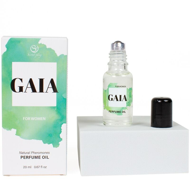 Gaia Perfume Natural Feromonas En Aceite Para Mujer 20 Ml
