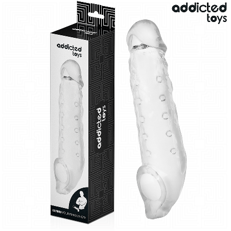 Funda para Pene transparente Talla S 23cm