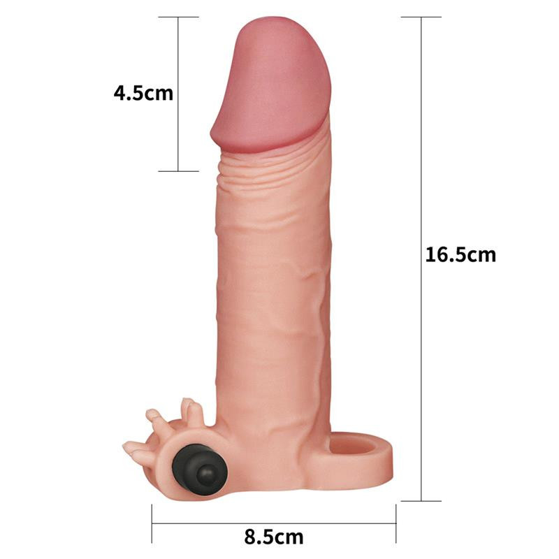 Funda para el Pene con Vibración Add 2" Plesure X Tender Natural