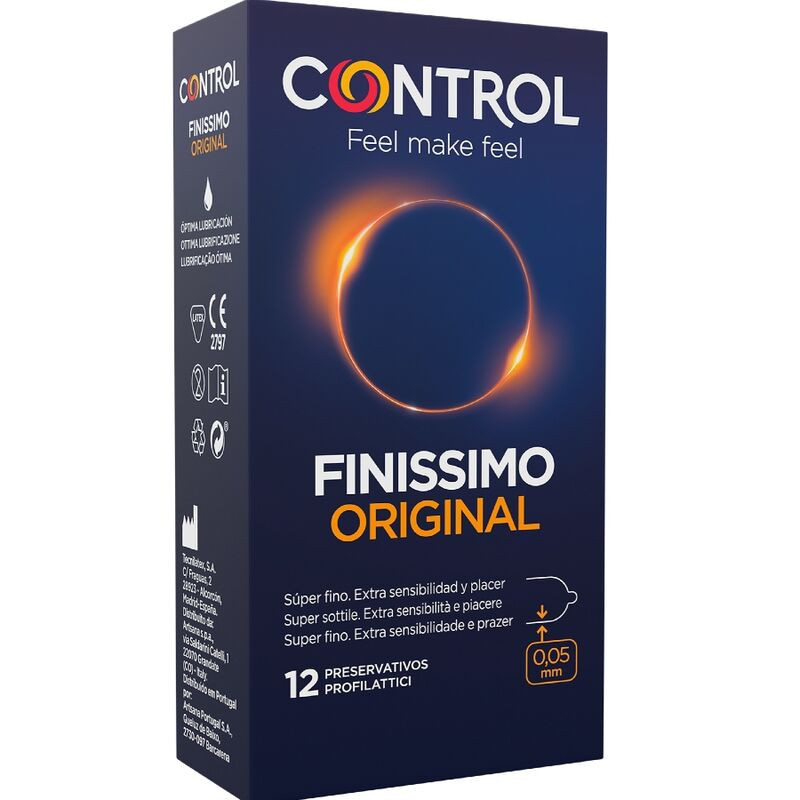 FINISSIMO PRESERVATIVOS 12 UNIDADES - CONTROL