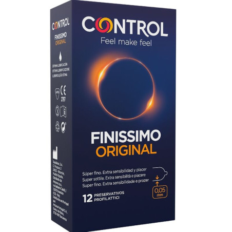 FINISSIMO PRESERVATIVOS 12 UNIDADES - CONTROL