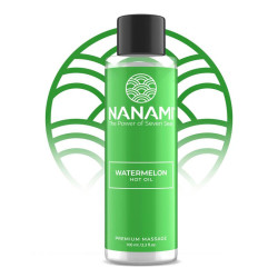 Aceite de Masaje Efecto Calor Aroma a Sandía 100ml Nanami