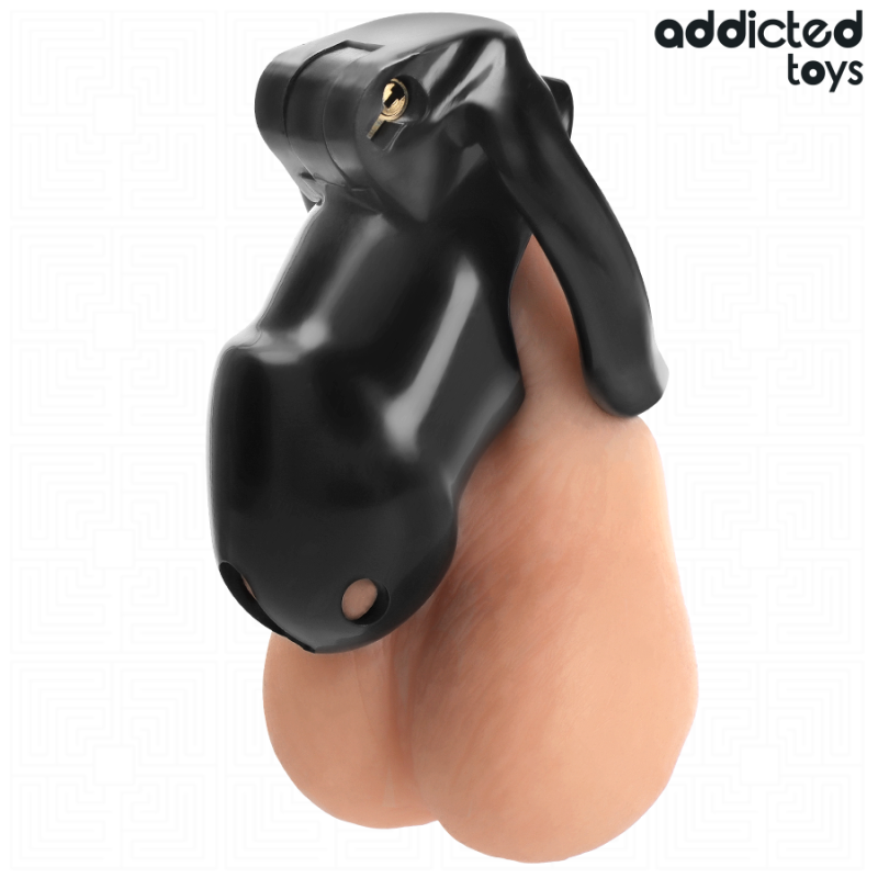 Addicted Toys Locked - Mindnight Cell Jaula Para Pene 4.2 Cm Talla M