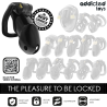 Addicted Toys Locked - Mindnight Cell Jaula Para Pene Talla L