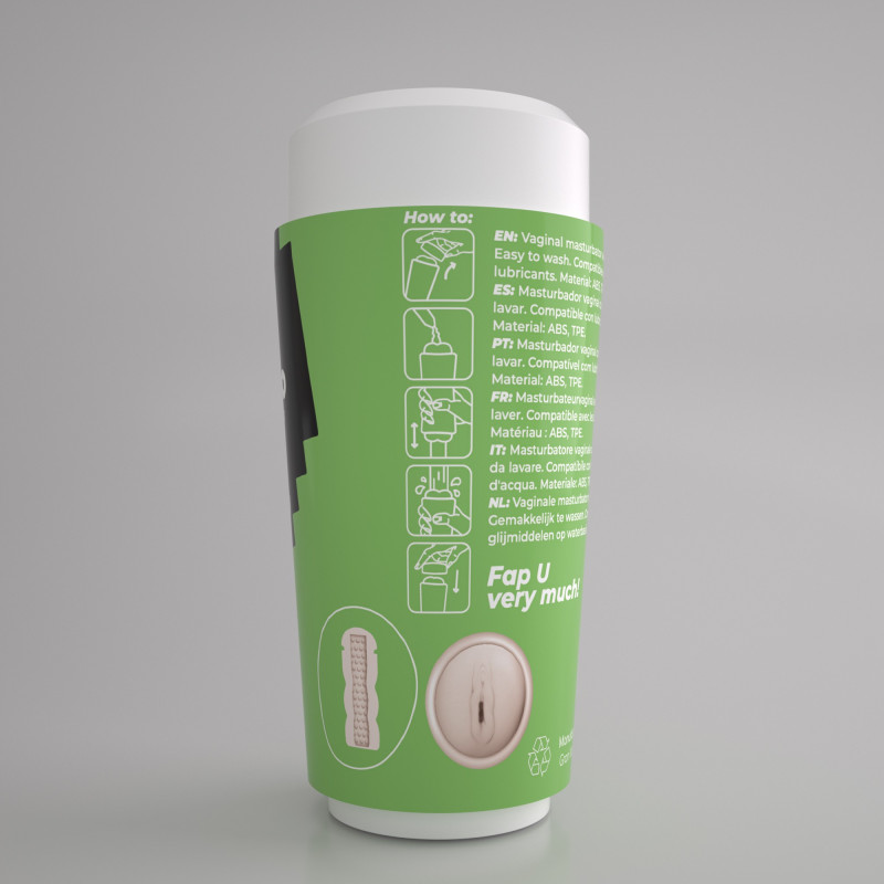 FAPPUCINO MASTURBADOR VAGINAL PORTÁTIL CREAMY PUSS CRUSHIOUS