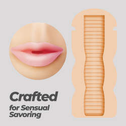 FAPPUCINO MASTURBADOR ORAL PORTÁTIL SWEET KISS CRUSHIOUS