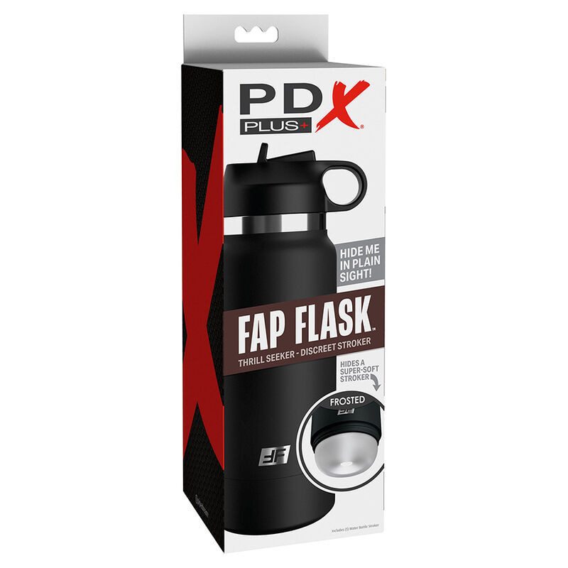 Fap Flask Estimulador De Botella Discreto Transparente Modelo 1