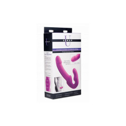 EVOKE VIBRADOR DOBLE ROSA STRAP U