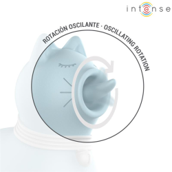 ESTIMULADOR PUPPY LENGUA ROTADORA 360º PARA CLÍTORIS AZUL