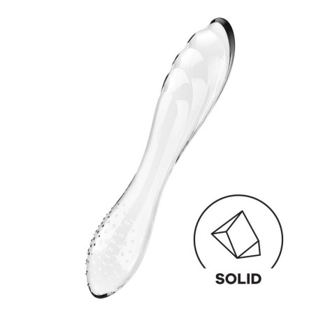 Estimulador de Cristal Dazzling Crystal 1 Hot and Cold Transparente Satisfyer