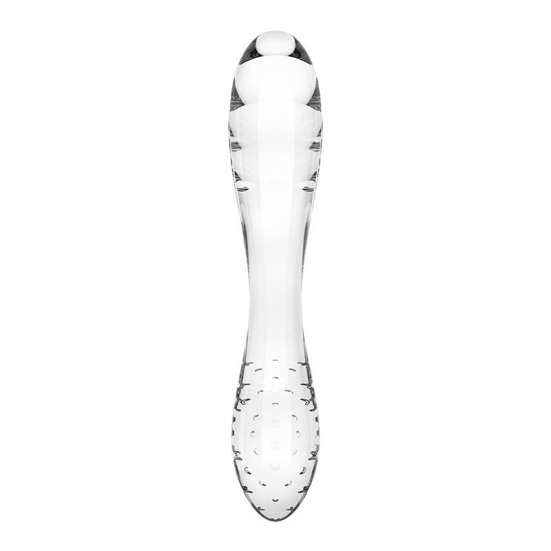 Estimulador de Cristal Dazzling Crystal 1 Hot and Cold Transparente Satisfyer