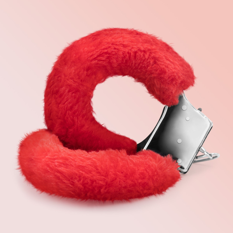 Esposas de felpa love cuffs rojas