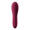 Dual Crush Vibrador y Succionador USB Rojo SATISFYER