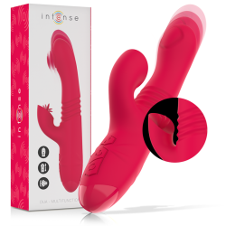 DUA VIBRADOR MULTIFUNCIÓN RECARGABLE UP &amp; DOWN CON LENGUA ROJO