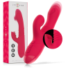 DUA VIBRADOR MULTIFUNCIÓN RECARGABLE UP &amp; DOWN CON LENGUA ROJO