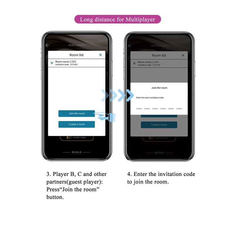 Doreen Huevo Vibrador con Electro Shock y App Rosa