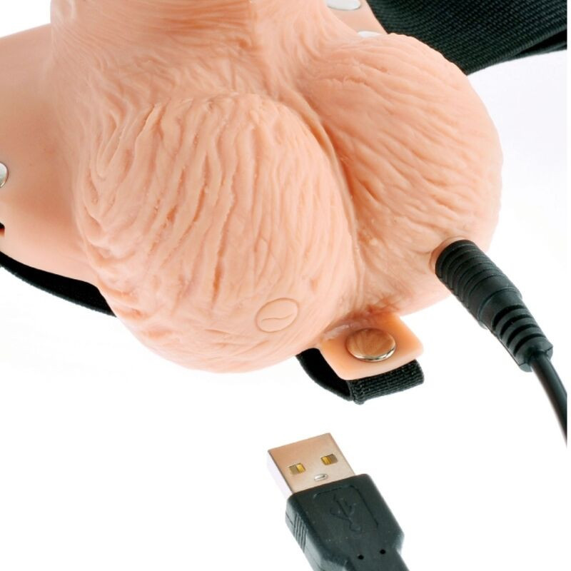 Arnes Elastico Dildo Hueco y Vibración