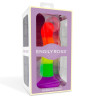 DILDOX BY ENGILY ROSS DILDO COLOR ARCOIRIS 18 CM