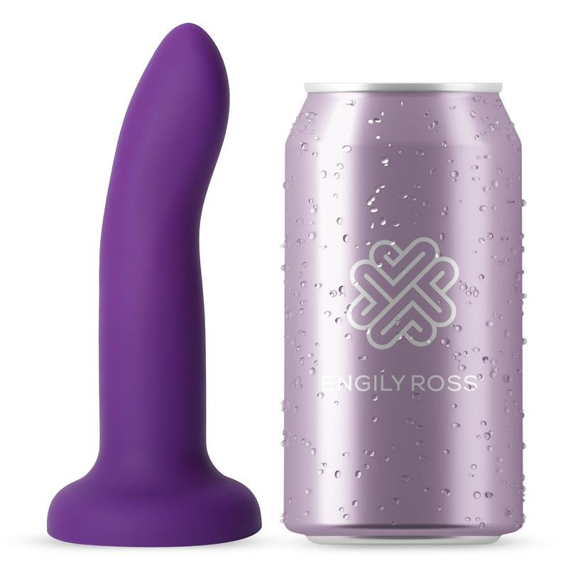 DILDO CON VENTOSA COLOR DEGRADO 13.6 CM