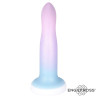DILDO CON VENTOSA COLOR DEGRADO