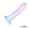 DILDO CON VENTOSA COLOR DEGRADO